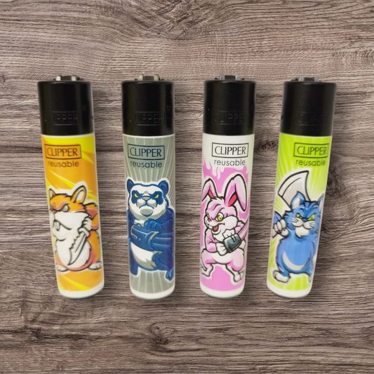 Clipper Large 4er Set - Mad Animals 2  -