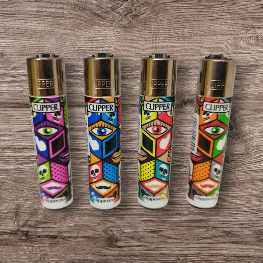 Clipper Large 4er Set - X-Pattern -
