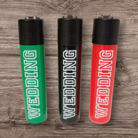 Clipper Large 3er Set - Wedding - Red Pin