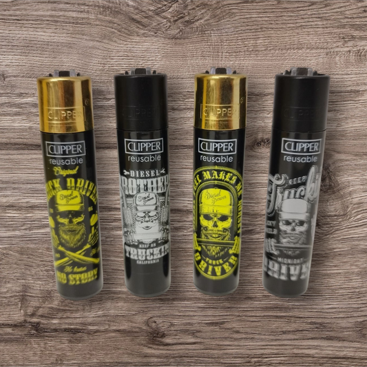 Clipper Large 4er Set - Driving Skulls -