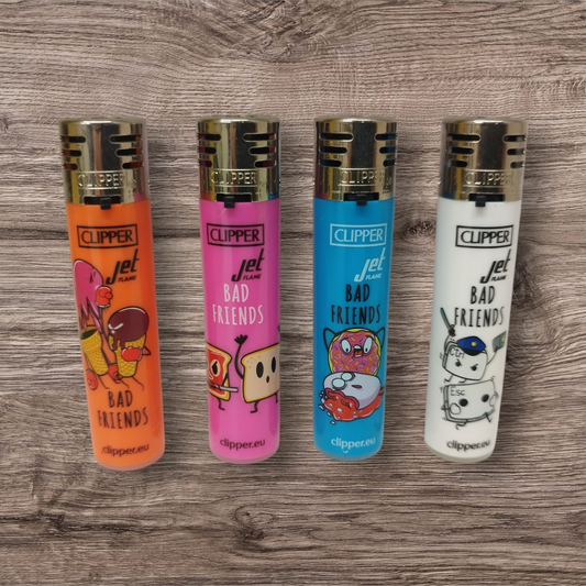 Clipper 4er Set Jet Flame - Bad Friends -