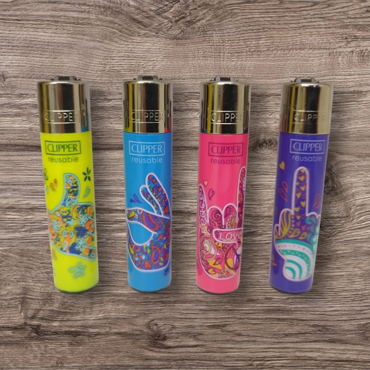 Clipper Large 4er Set - Hippie Hands 2 -