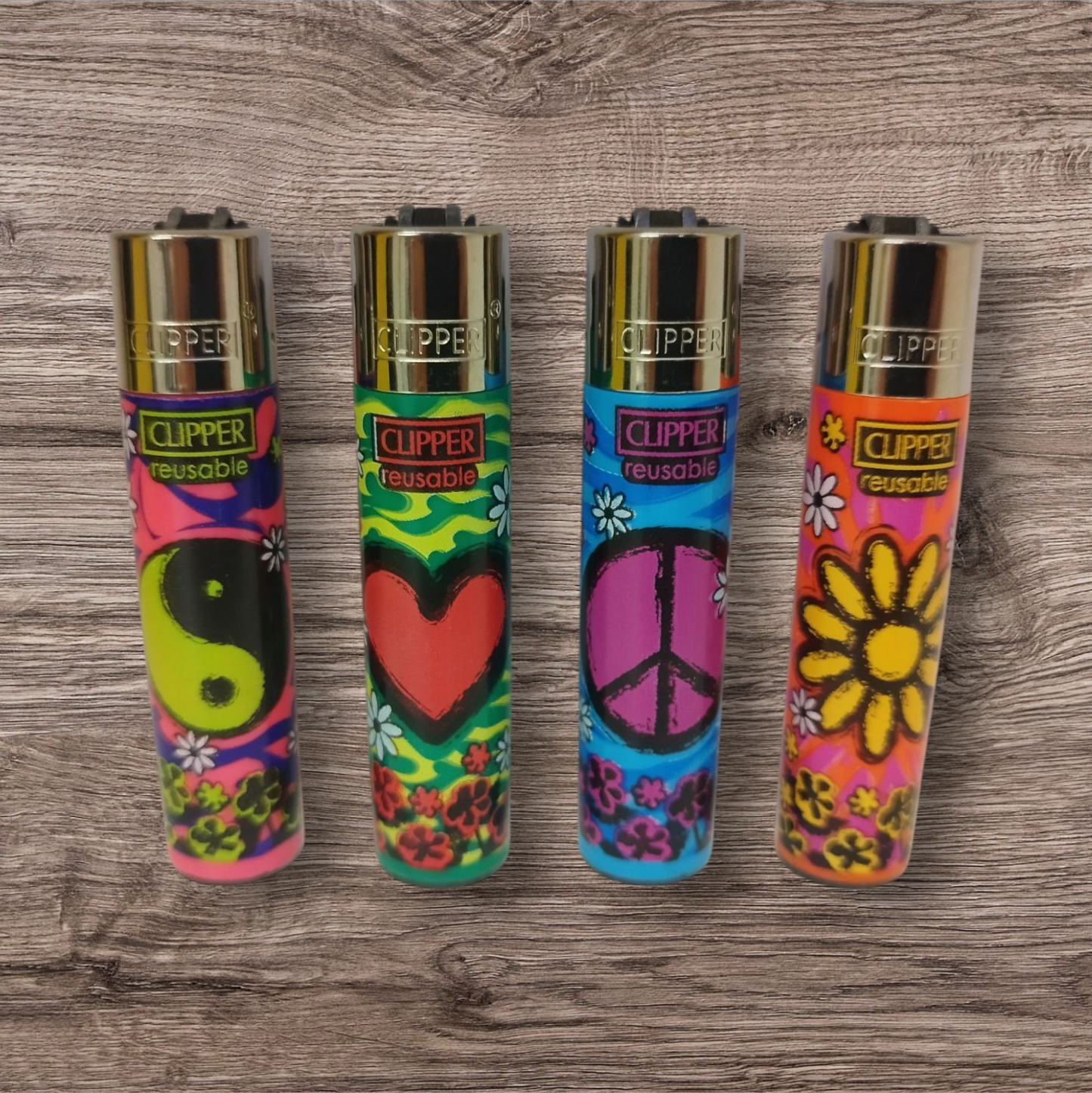 Clipper Large 4er Set - Hippie Party 3 -