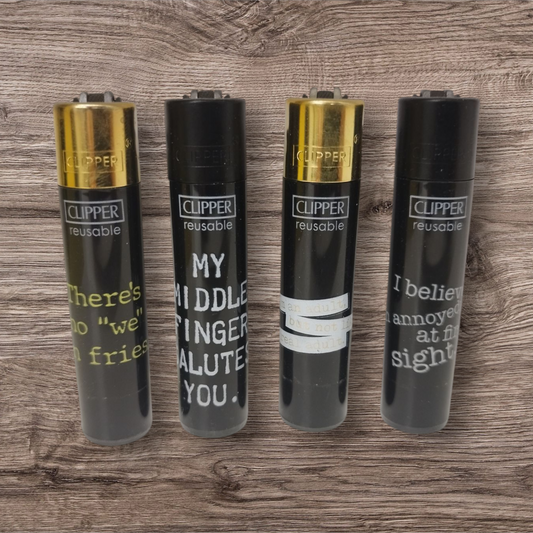 Clipper Large 4er Set - Annoying Quotes -