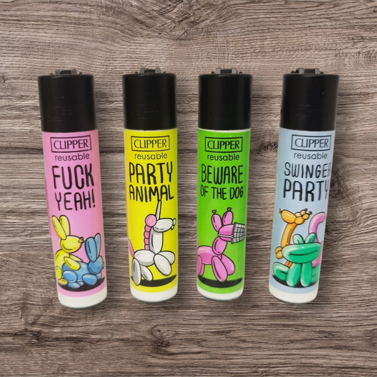 Clipper Large 4er Set - Ballon Tiere -