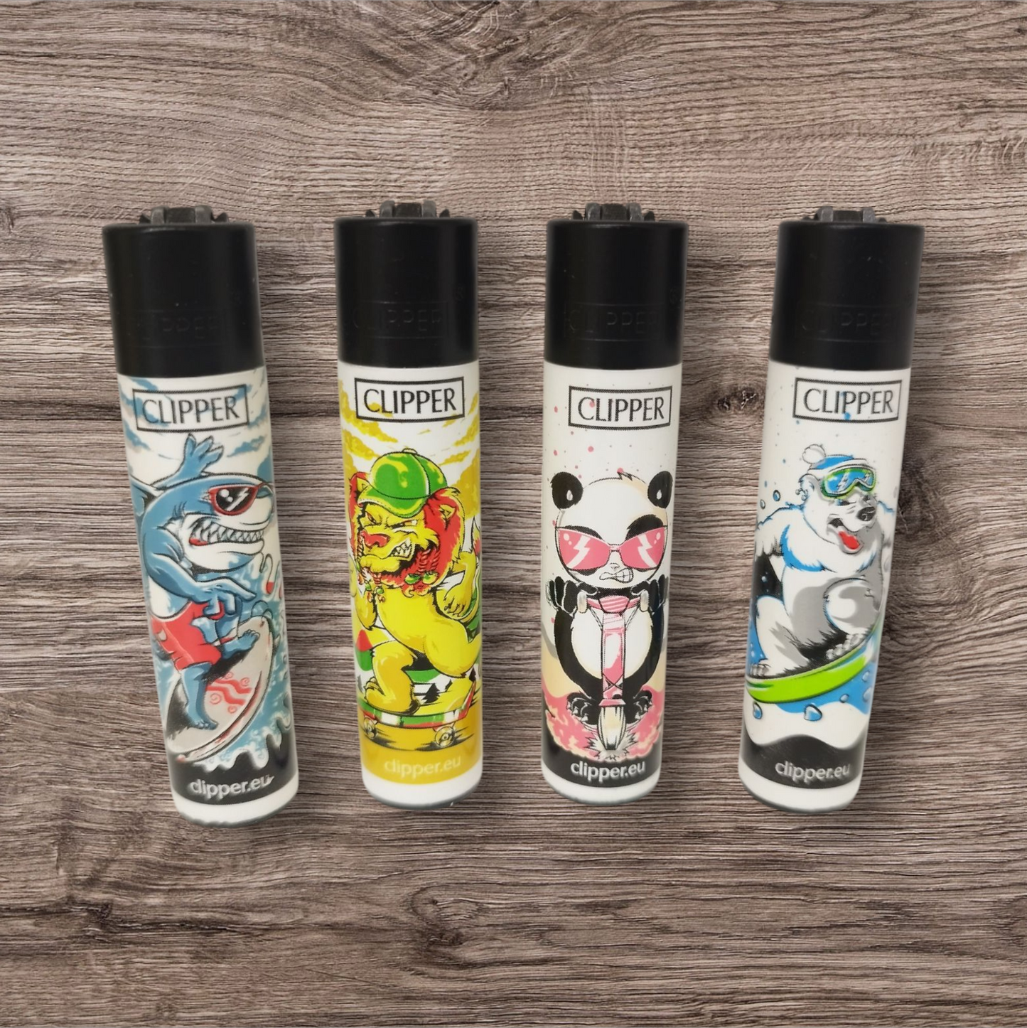 Clipper Large 4er Set - Fun Sport Animals -