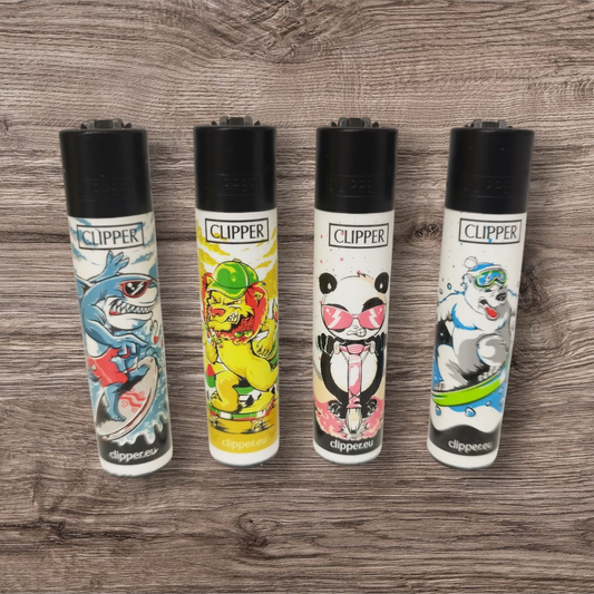 Clipper Large 4er Set - Fun Sport Animals -