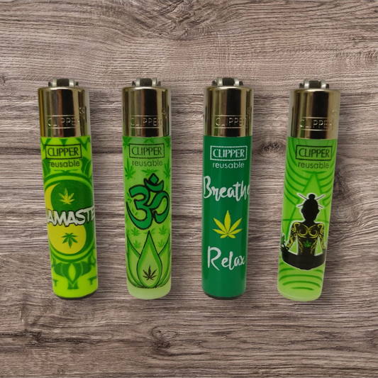 Clipper Micro 4er Set - Weed Yoga -