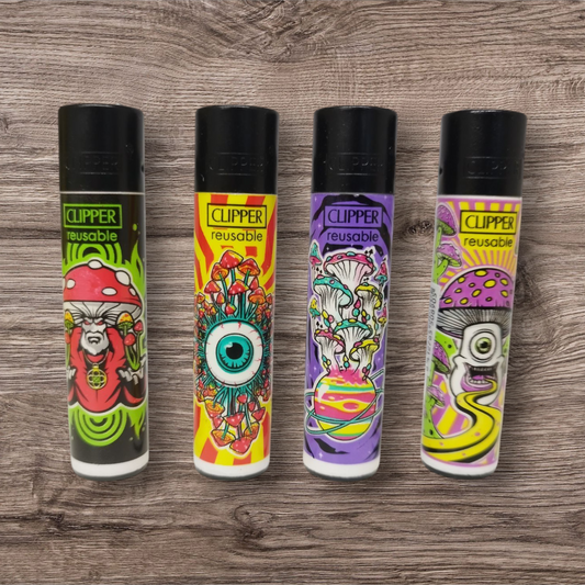 Clipper Large 4er Set - Shrooms 10 -
