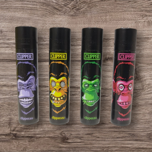 Clipper Large 4er Set - Affen -
