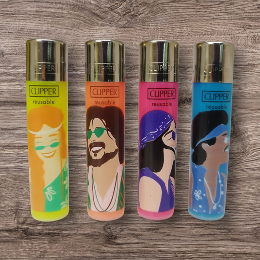 Clipper Large 4er Set - Hippie Peace 4A -