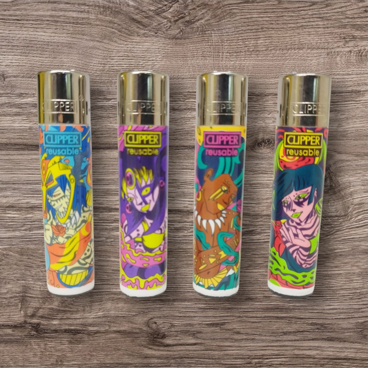 Clipper Large 4er Set - Hippie Lifestyle 1 -