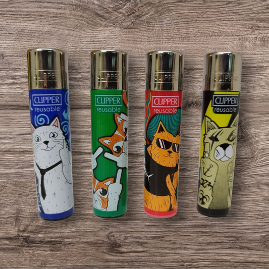 Clipper Large 4er Set - Finger Up Animals 1 -