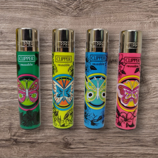 Clipper Large 4er Set - Butterflies 2 -