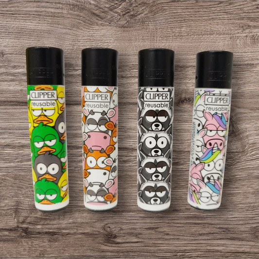 Clipper Large 4er Set - Animal Squad 2 -