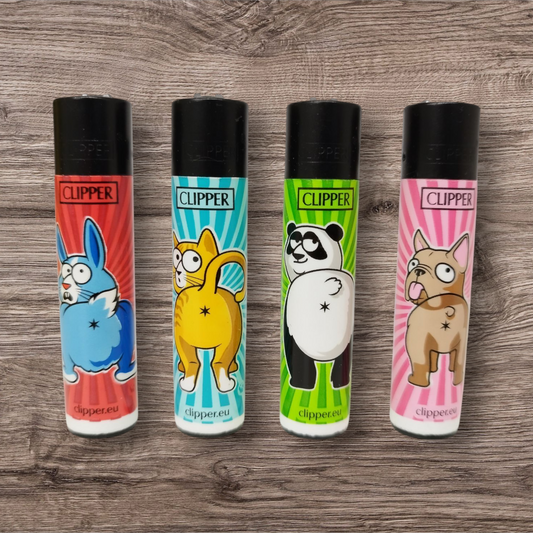 Clipper Large 4er Set - Butt Animals -