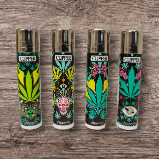 Clipper Large 4er Set - Leaf #22 - Red Pin