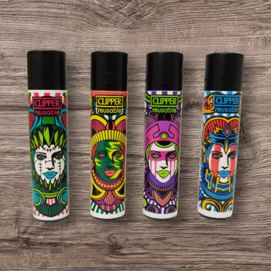 Clipper Large 4er Set - Hippie Lifestyle 2 -
