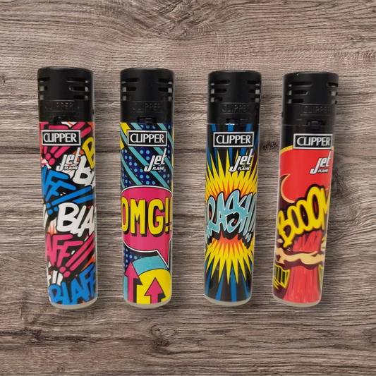 Clipper Jet Flame 4er Set - Blaf -
