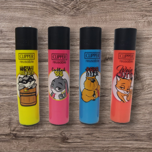 Clipper Large 4er Set - Waldtiere -