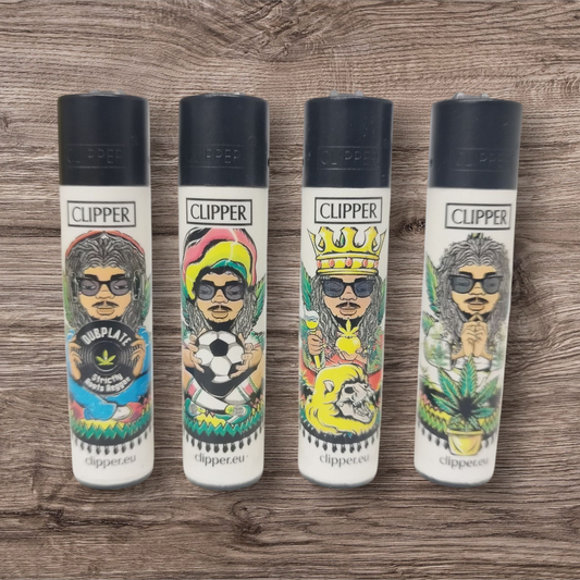 Clipper Large 4er Set - Rastamann 1 -