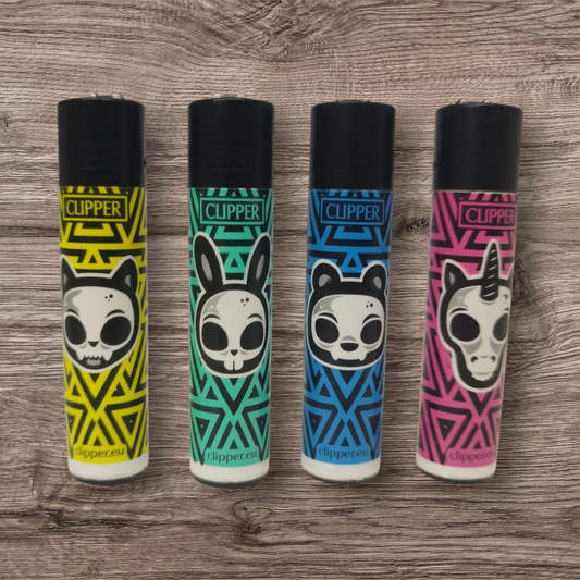 Clipper Large 4er Set - Skulls 17 -