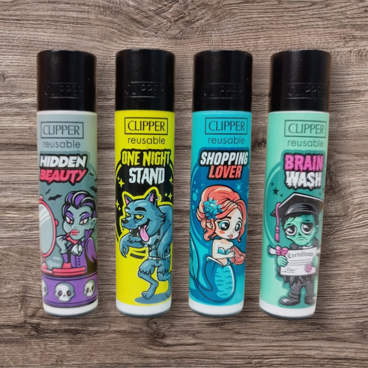 Clipper Large 4er Set - BRAIN WASH -