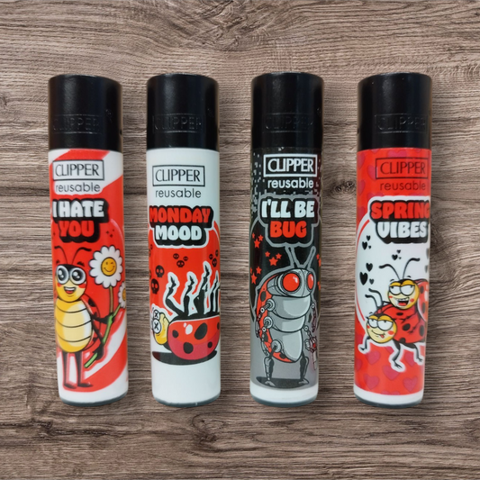 Clipper Large 4er Set - LADYBIRDS #2 -