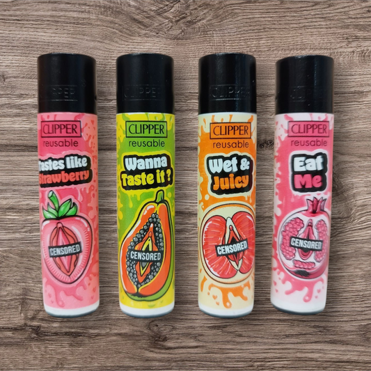 Clipper Large 4er Set - EAT YOUR FRUITS -