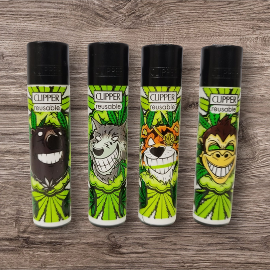 Clipper Large 4er Set  " Smiling Animals "