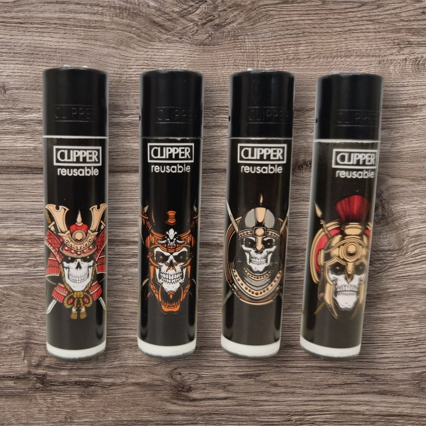 Clipper Large 4er Set " Skulls 22 "
