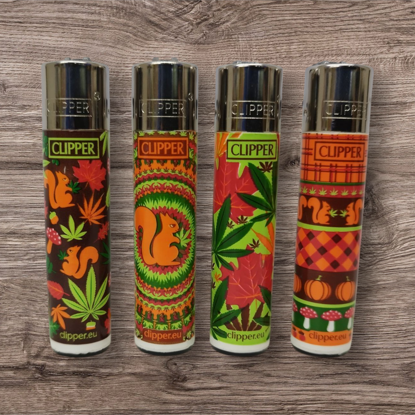 Clipper Large 4er Set " Herbst Leaves "