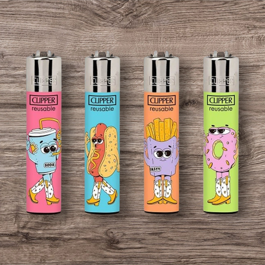 Clipper Large 4er Set " Food For Thought "