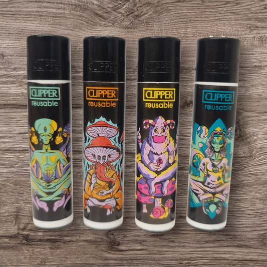 Clipper Large 4er Set - Alien Guru -
