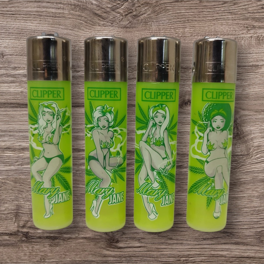 Clipper Large 4er Set - Mary Jane Pinups 1 - Red Pin