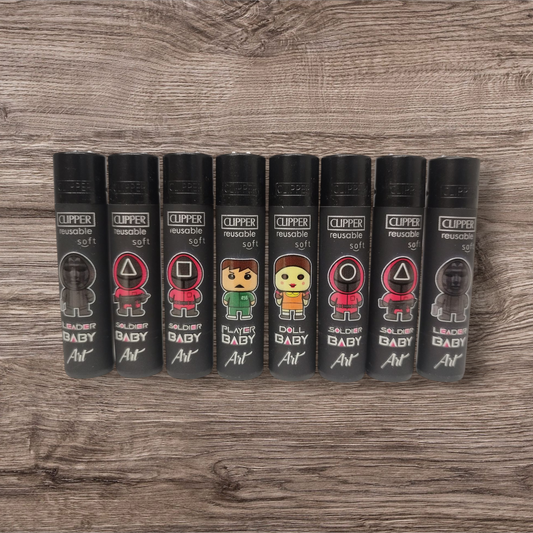 Clipper Large 8er Set - Squid Babies Soft Edition -