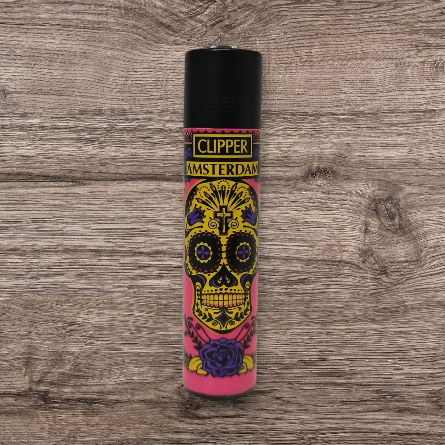 Clipper Large Single - Amsterdam Skull -