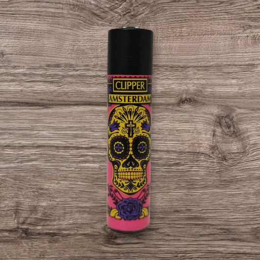 Clipper Large Single - Amsterdam Skull -