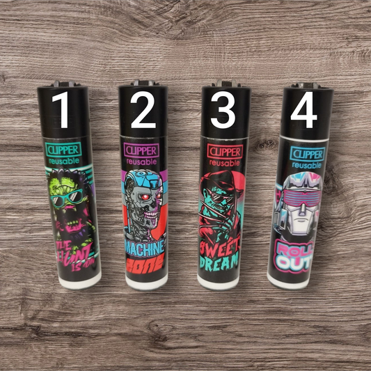 Clipper Large -Retro Wave 3 -