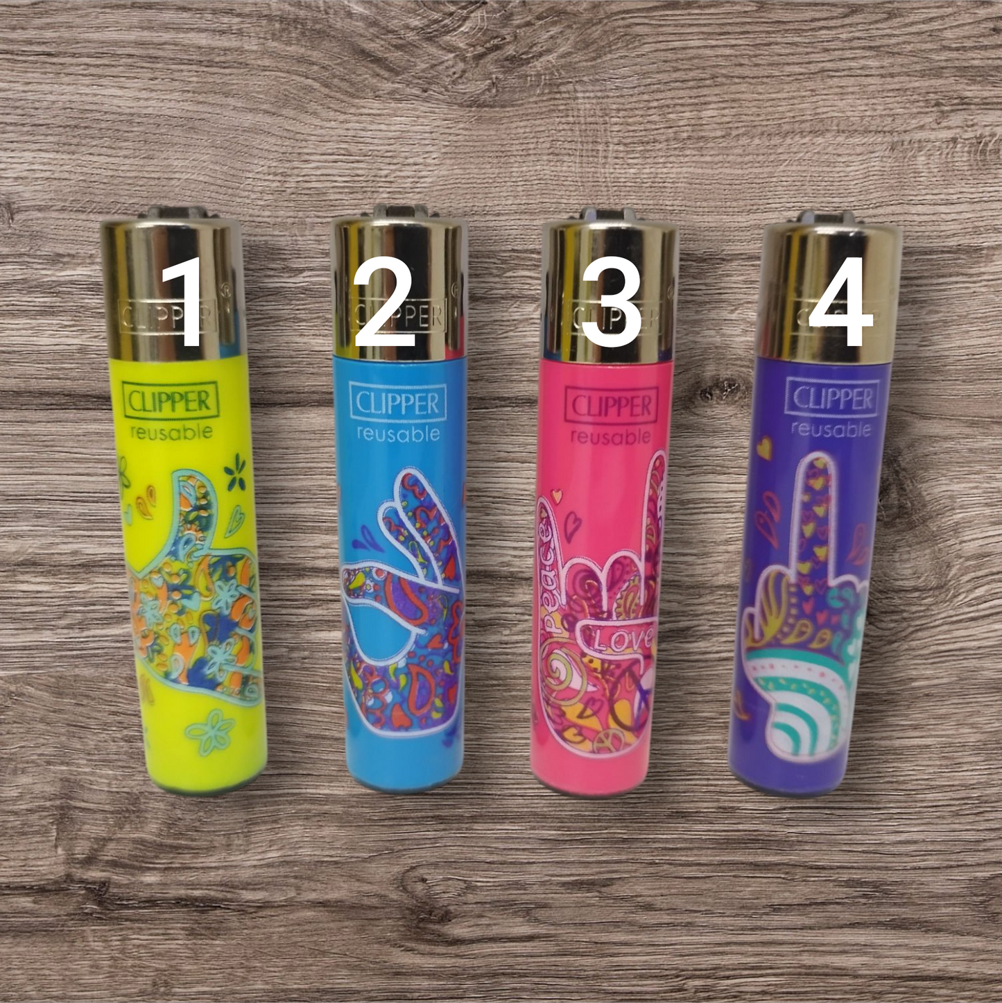 Clipper Large - Hippie Hands 2 -