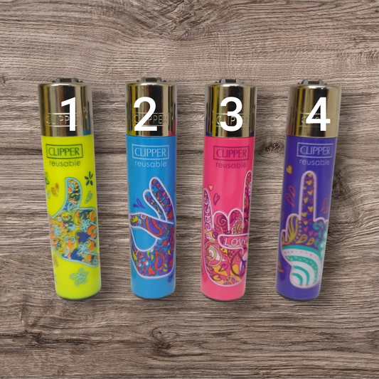 Clipper Large - Hippie Hands 2 -