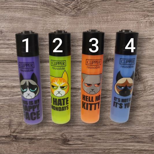 Clipper Large - Angry Catz -