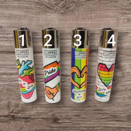 Clipper Large -Rainbow Pride -