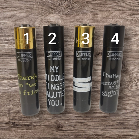 Clipper Large - Annoying Quotes -