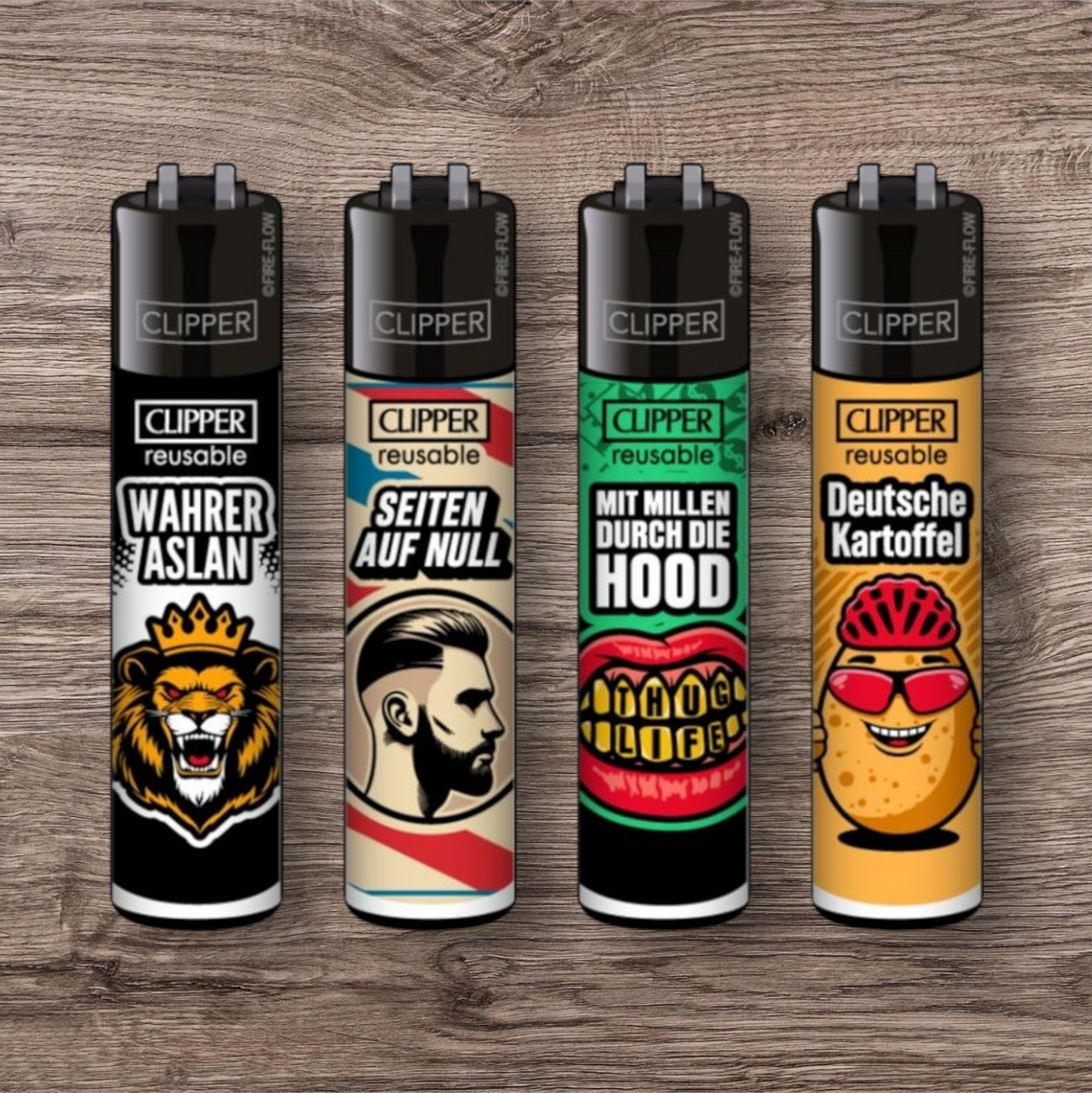 Clipper Large 4er Set - Jugendwort #10 -