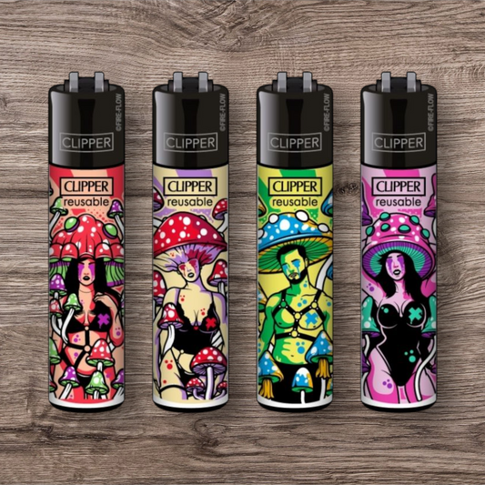 Clipper Large 4er Set - Kinky Shrooms -