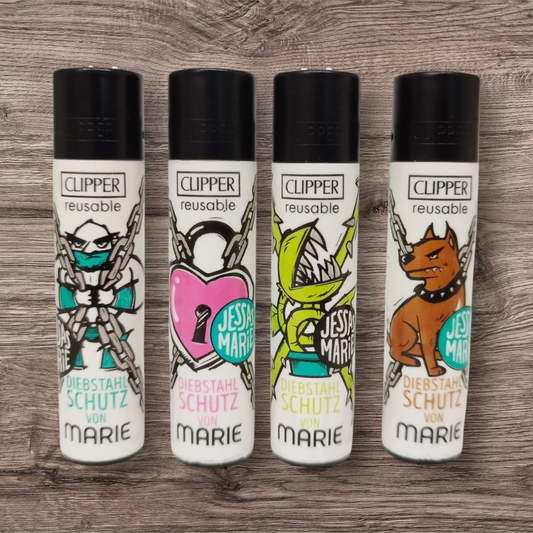 Clipper Large 4er Set - Marie Diebstahlschutz -