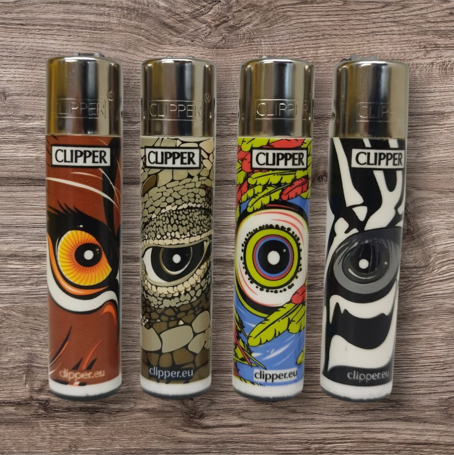 Clipper Large 4er Set - Animals 21 - Red Pin