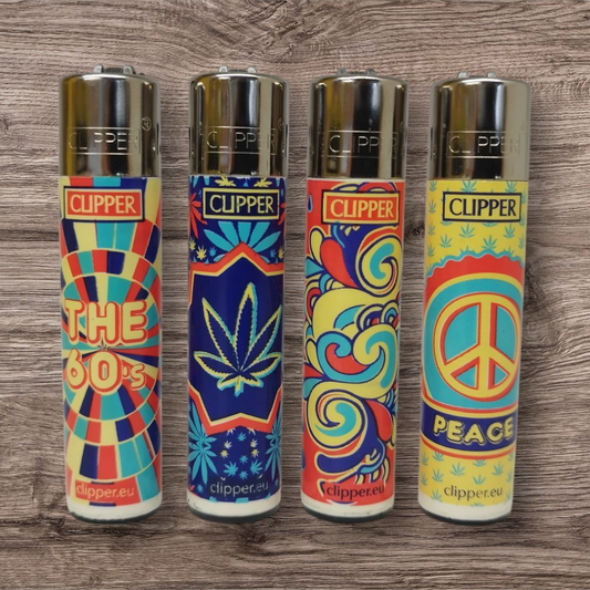 Clipper Large 4er Set - The 60's by Shibers 2015 - Red Pin