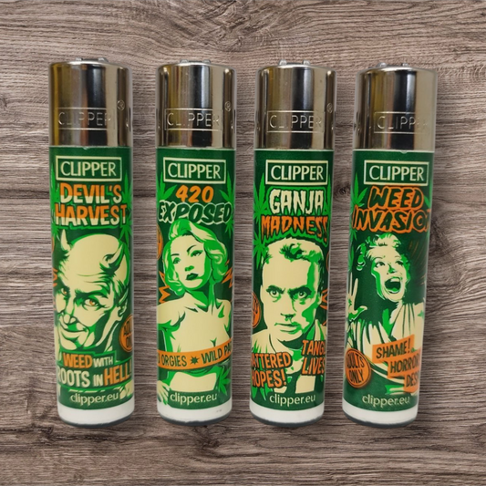Clipper Large 4er Set - Reefer Madness - Red Pin